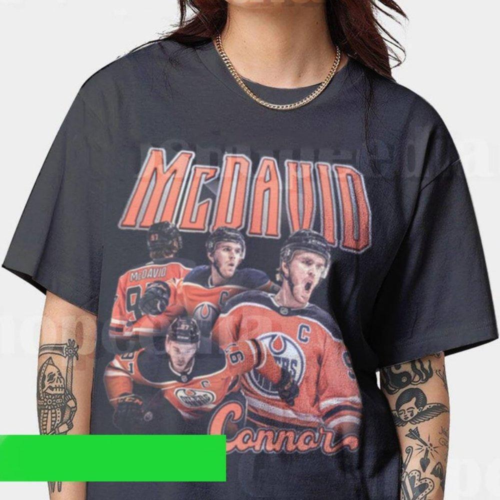 Connor Mcdavid Shirt Ice Hockey Canadian Professional Hockey Championship